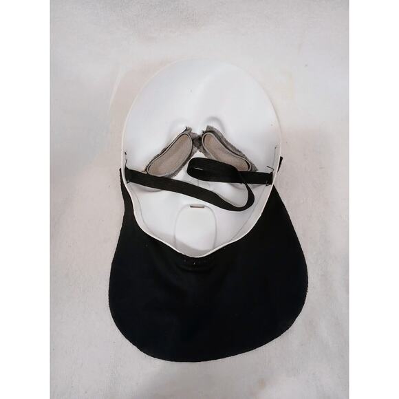 90s Easter Unlimited Inc HN Ghostface Mask wo shroud Flexible Vintage Halloween - Picture 5 of 11